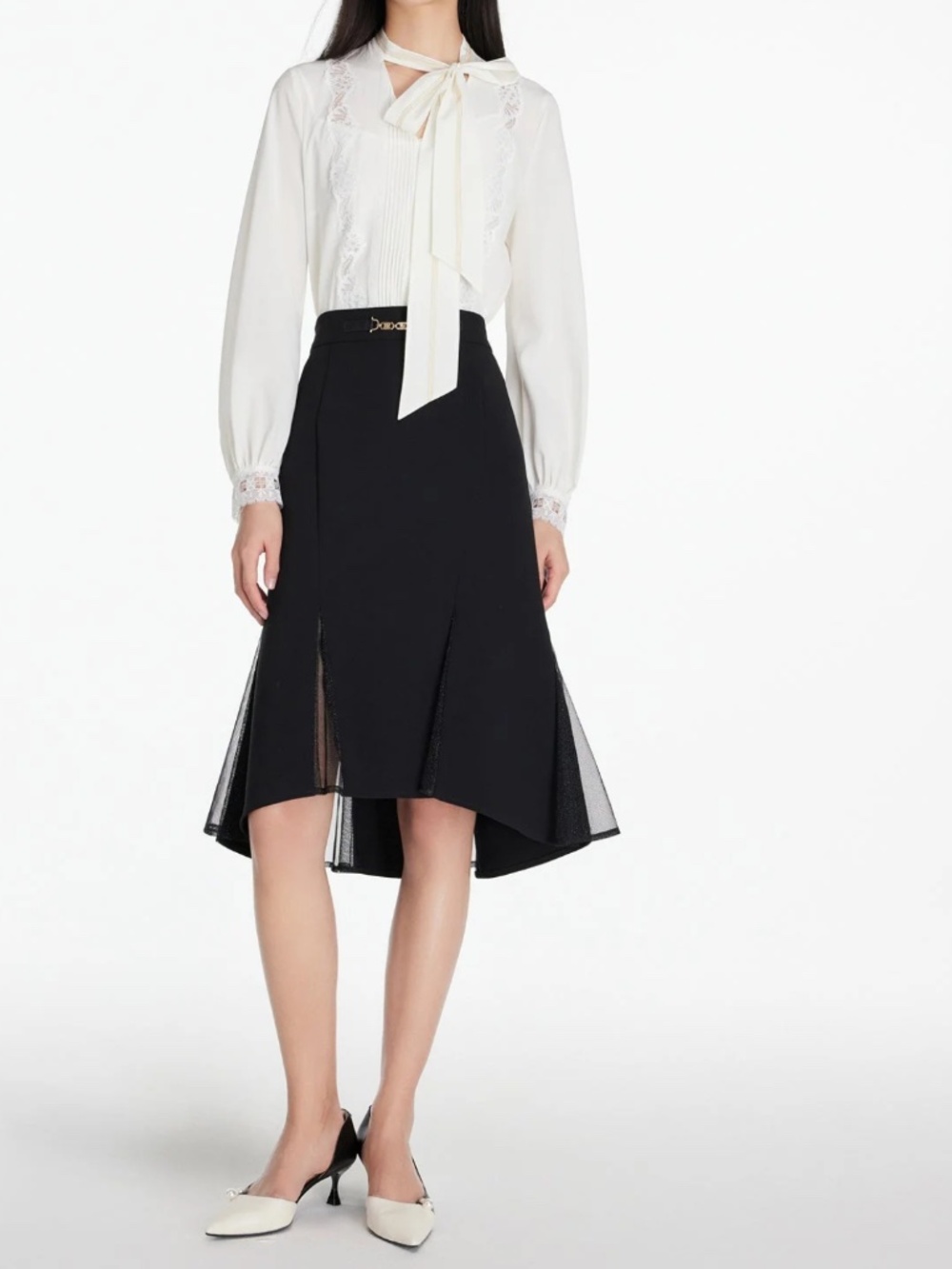 EP Yaying Trumpet Carrer Inserts Black Skirt Sz 4 NEW $395